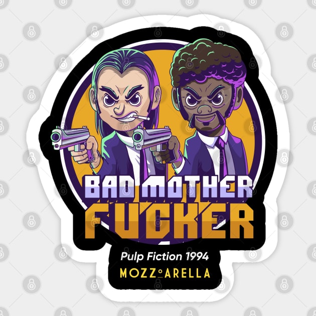 PULP FICTION Sticker by Mozarella 